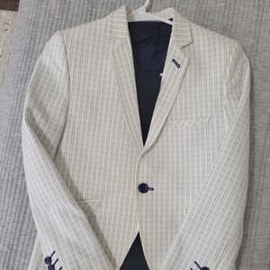 Medium Men's Casual Blazer Jacket Slim Fit Business Suit Jacket and pants